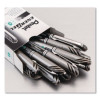 Energel Nv Gel Pen, Stick, Medium 0.7 Mm, Black Ink, Gray/Black Barrel, Dozen