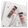 Super Hi-Polymer Lead Refills, 0.5 Mm, Hb, Black, 30/Tube