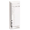 Time Clock Cards For Pyramid Technologies 4000, One Side, 3.5 X 8.5, 100/Pack