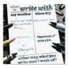 All-Weather Wire-O Notepad, Black Cover, Universal: Narrow Rule And Quadrille Rule (4 Sq/In), (50) White 3 x 5 Sheets