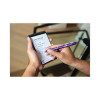 Mini Notepad, Black Cover, Dotted Rule, (24) White 3 x 5 Sheets