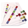 Removable Sign Here Flags, Assorted Colors, 100/Pack