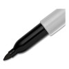 Fine Tip Permanent Marker, Fine Bullet Tip, Black, 24/Pack