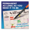 Vis-a-Vis Wet Erase Marker, Ultra Fine Bullet Tip, Assorted Colors, 8/Set