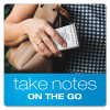 Memo Pads, Assorted Cover Colors, Narrow Rule, (40) White 4 x 6 Sheets, 3/Pack