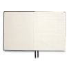 Flexible-Cover Business Journal, 1-Subject, Quadrille Rule, Black Cover, (128) 10 x 8 Sheets