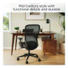 Midmod Storage Desk, Gold Pull, 59.7" X 29.4" X 29.5", Espresso
