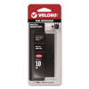 Industrial-Strength Heavy-Duty Fasteners, 2" X 4", Black, 2/Pack