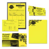 Color Paper, 24 Lb Bond Weight, 8.5 x 11, Lift-Off Lemon, 500/Ream