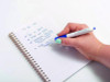 Sarasa Dry X1+ Gel Pen, Retractable, Medium 0.7 Mm, Blue Ink, White/Blue Barrel, 12/Pack