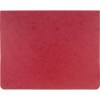 Presstex Covers With Storage Hooks, 2 Posts, 6" Capacity, 11 X 8.5, Executive Red