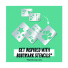 Bodymark Temporary Tattoo Markers, Fine Brush Tip, Assorted Colors, 8/Pack