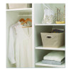 Storage Tote, Medium, 7.5" X 10.8" X 13", Tan