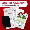 Damage-Free Hanging Picture Hanging Strip Pairs, Holds Up To 3.75 Lb, Large: 0.75" x 0.65", 20/Pack