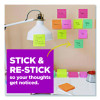 Super Sticky Pads In Canary Yellow, 3 x 3, 90 Sheets/Pad, 10 Pads/Pack