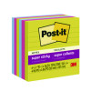 Note Pads In Summer Joy Color Collection Colors, 4" x 4", Note Ruled, 90 Sheets/Pad, 6 Pads/Pack