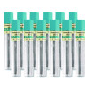 Super Hi-Polymer Lead Refills, 0.7 Mm, Hb, Black, 12 Leads/Tube, 12 Tubes/Box