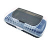 Pencil Case, 2 Compartments, 9.13" x 5.7" x 2.5", Black