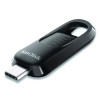 Ultra Slider Usb 3.2 Type C Flash Drive, 256 Gb, Black
