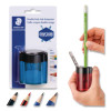 Manual Pencil Sharpener, 2 X 2.75, Randomly Assorted Colors