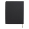 Hardcover Business Journal, 1-Subject, Narrow Rule, Black Cover, (96) 10 x 8 Sheets