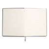 Hardcover Business Journal, 1-Subject, Narrow Rule, Black Cover, (96) 10 x 8 Sheets