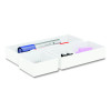 Three-Piece Plastic Drawer Organizer, 3.23 X 3.23 X 1.47, 6.26 X 3.23 X 1.47, 9.5 X 3.23 X 1.47, White, 3/Set