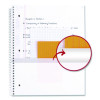 Soft Pedals Spiral Notebook, 1-Subject, Medium/College Rule, Assorted Cover Colors, (80) 11 x 8.5 Sheets, 2/Pack