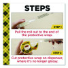 Double-Sided Permanent Tape In Handheld Dispenser, 1" Core, 0.5" x 500", 6/Pack