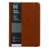 Flexible-Cover Business Journal With Elastic Closure, 1-Subject, Narrow Rule, Cognac Cover, (128) 8 x 5.5 Sheets