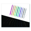 Inkjoy Gel Metallic Gel Pen, Retractable, Medium 0.8 Mm, Assorted Ink And Barrel Colors, 10/Pack