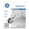 Incandescent A15 Light Bulb For Kitchen Appliances, 40 W, 120 V, Clear