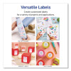 Multipurpose Sticker Project Paper, Inkjet, 8.5 x 11, 15 Sheets/Pack
