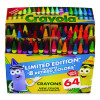Limited Edition Collection Crayons, Regular Size, 64 Assorted Colors, 64/Box