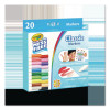 Color Wonder Mess-Free Markers, Broad Bullet Tips, Assorted Colors, 20/Pack