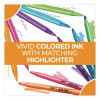 Plan It Sets Ballpoint Pen And Highlighter Pack, Assorted Colors, (5) Highlighters, (5) Pens