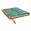 Paperblanks Hardcover Journal, Jane Austen Persuasion Artwork, Medium/College Rule, Multicolor Cover, (72) 9 x 7 Sheets