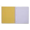 Twin-Wire Notebook, Randomly Assorted Banana And Strawberry Cover Designs, 1-Subject, Wide/Legal Rule, (80) 10.5 x 8.5 Sheets
