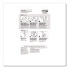 Large Clear Hooks, Plastic, Supports 4 Lb
