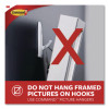Large Clear Hooks, Plastic, Supports 4 Lb