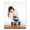 Babyprints Clean-Touch Ink Pad, Newborn Size Accommodates Hand/Feet Up To 2.25" x 3.5", Clean-Touch Ink Pad/(2) Imprint Cards