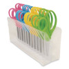 Kleenearth Rice Husk Kids Scissors, Blunt Tip, 5" Long, Straight Assorted Color Handles, 12/Pack