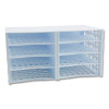 Literature Organizer, 8 Sections, 21 x 12.25, White