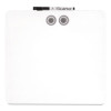 Tin Dry Erase Board, 11.5 x 11.5, Randomly Assorted Color Surface