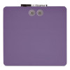 Tin Dry Erase Board, 11.5 x 11.5, Randomly Assorted Color Surface