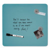 Tin Dry Erase Board, 11.5 x 11.5, Randomly Assorted Color Surface