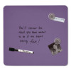 Tin Dry Erase Board, 11.5 x 11.5, Randomly Assorted Color Surface