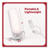 Brightwell 5-In-1 Productivity Led Desk Light, 7" High, White