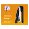 Inpower+28 Executive One-Finger 3-In-1 Eco-Friendly Desktop Stapler, 28-Sheet Capacity, Black/Silver