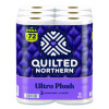 Ultra Plush Bathroom Tissue, Mega Rolls, Septic Safe, 3-Ply, White, 284 Sheets/Roll, 18 Rolls/Carton